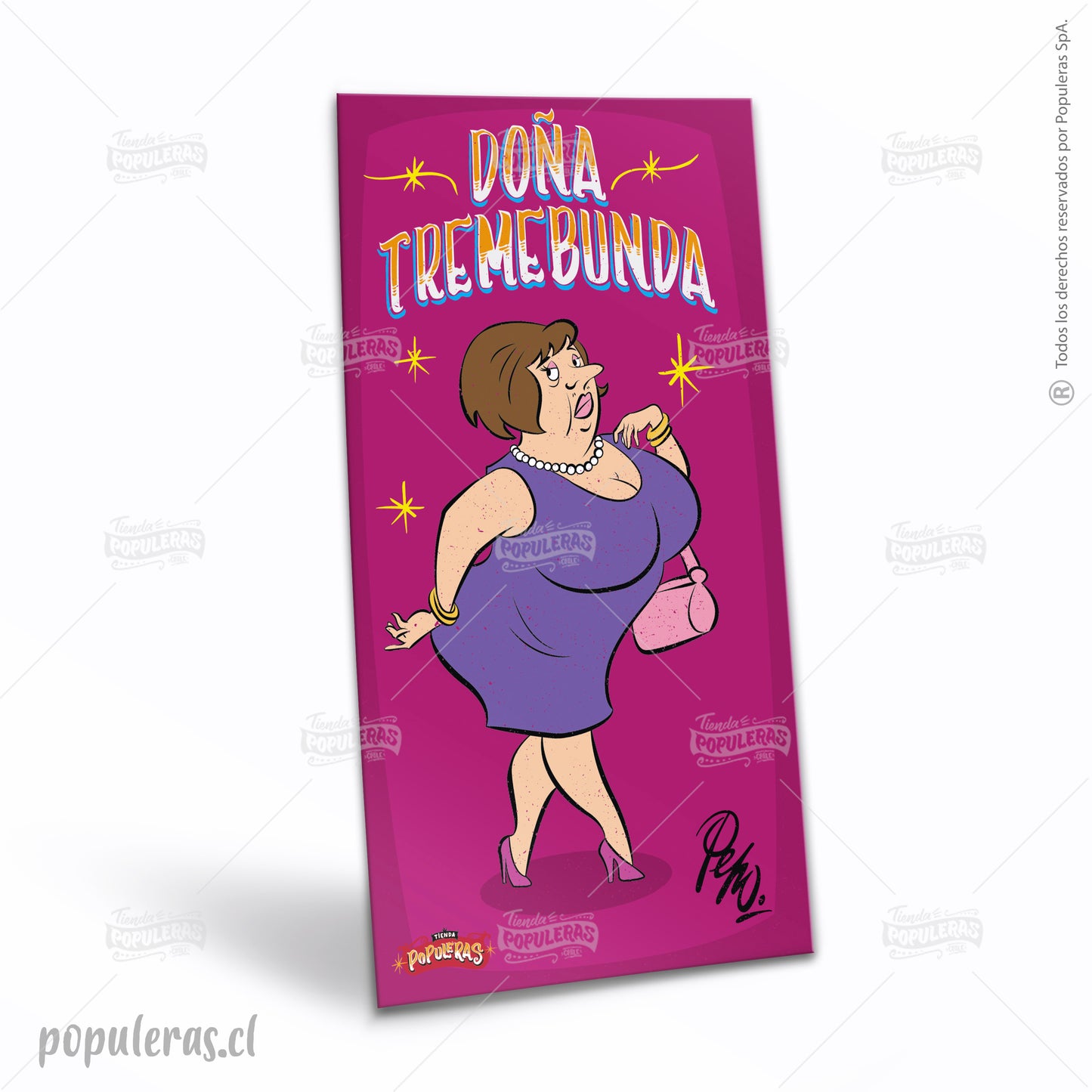 Cartel Doña Tremebunda - Condorito