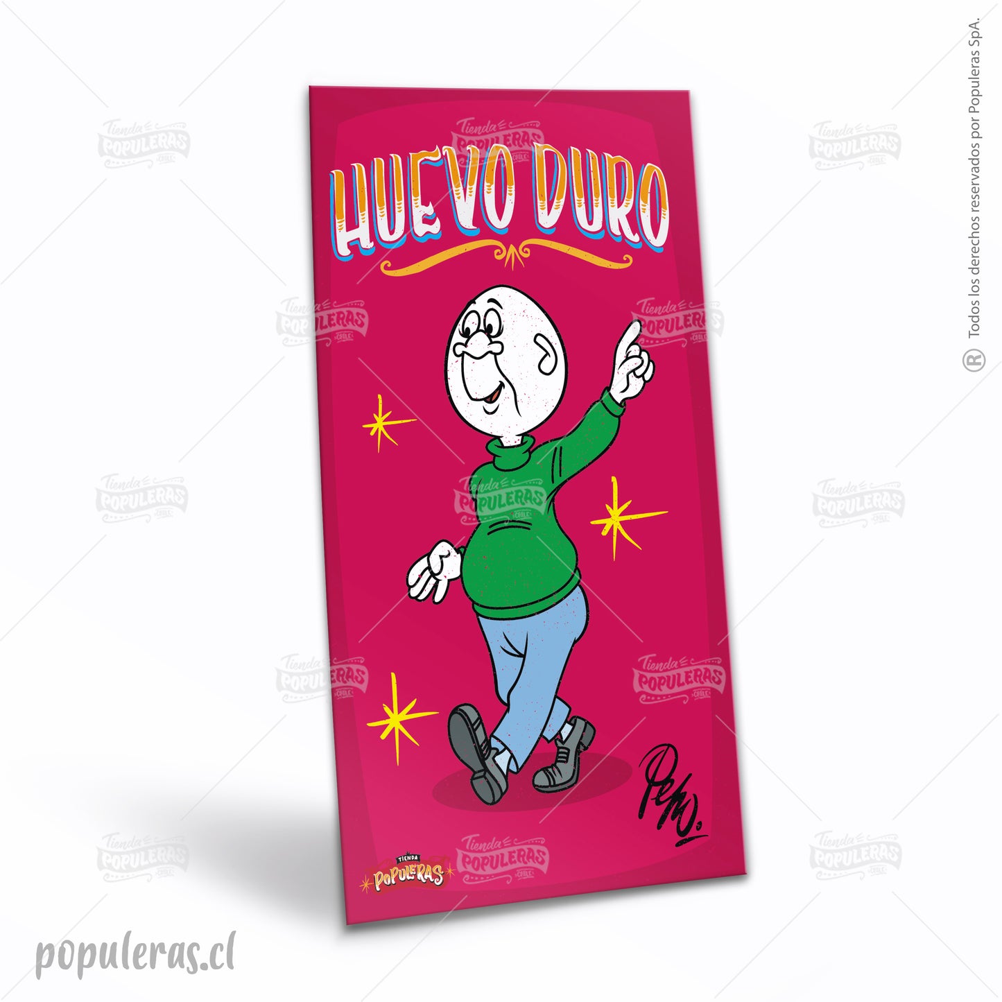 Cartel Huevo Duro - Condorito
