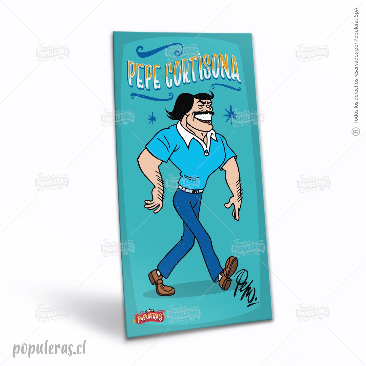 Cartel Pepe Cortisona - Condorito