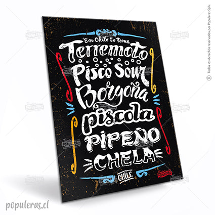 Cartel En Chile se Toma - Populeras