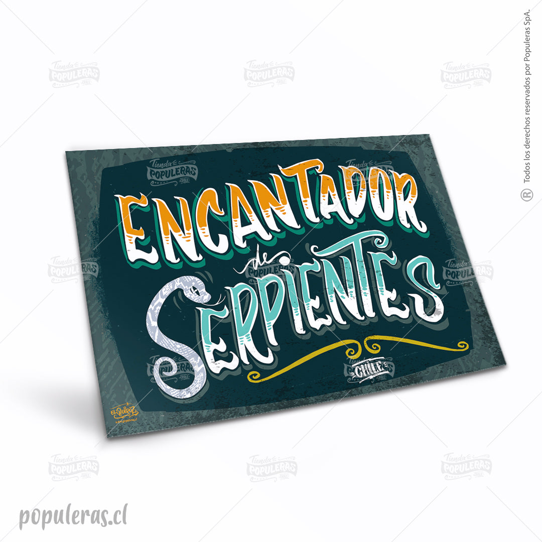 Cartel Encantador de Serpientes