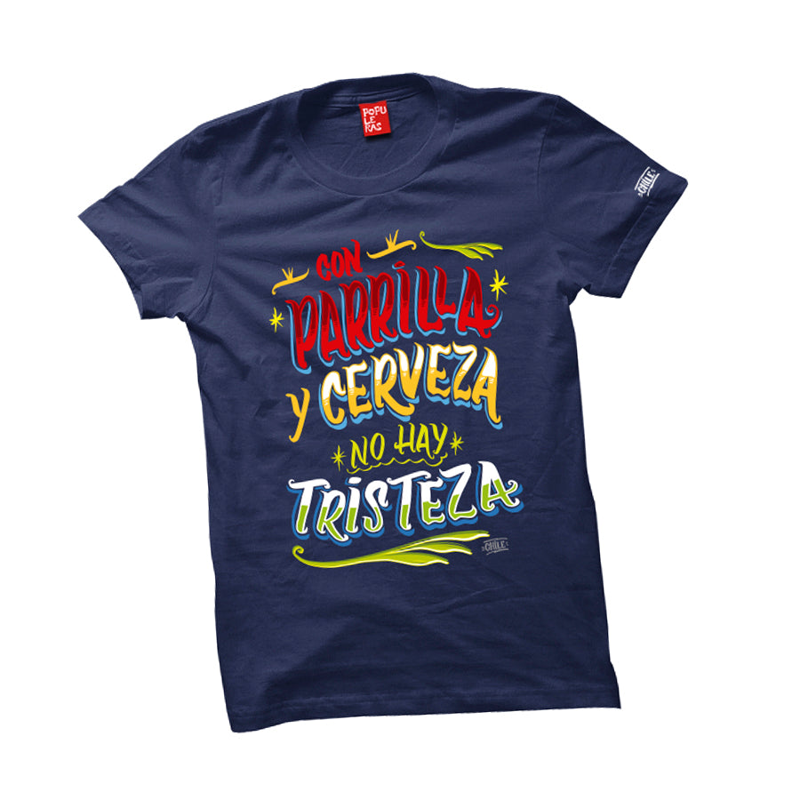 Con Parrilla y Cerveza no hay Tristeza