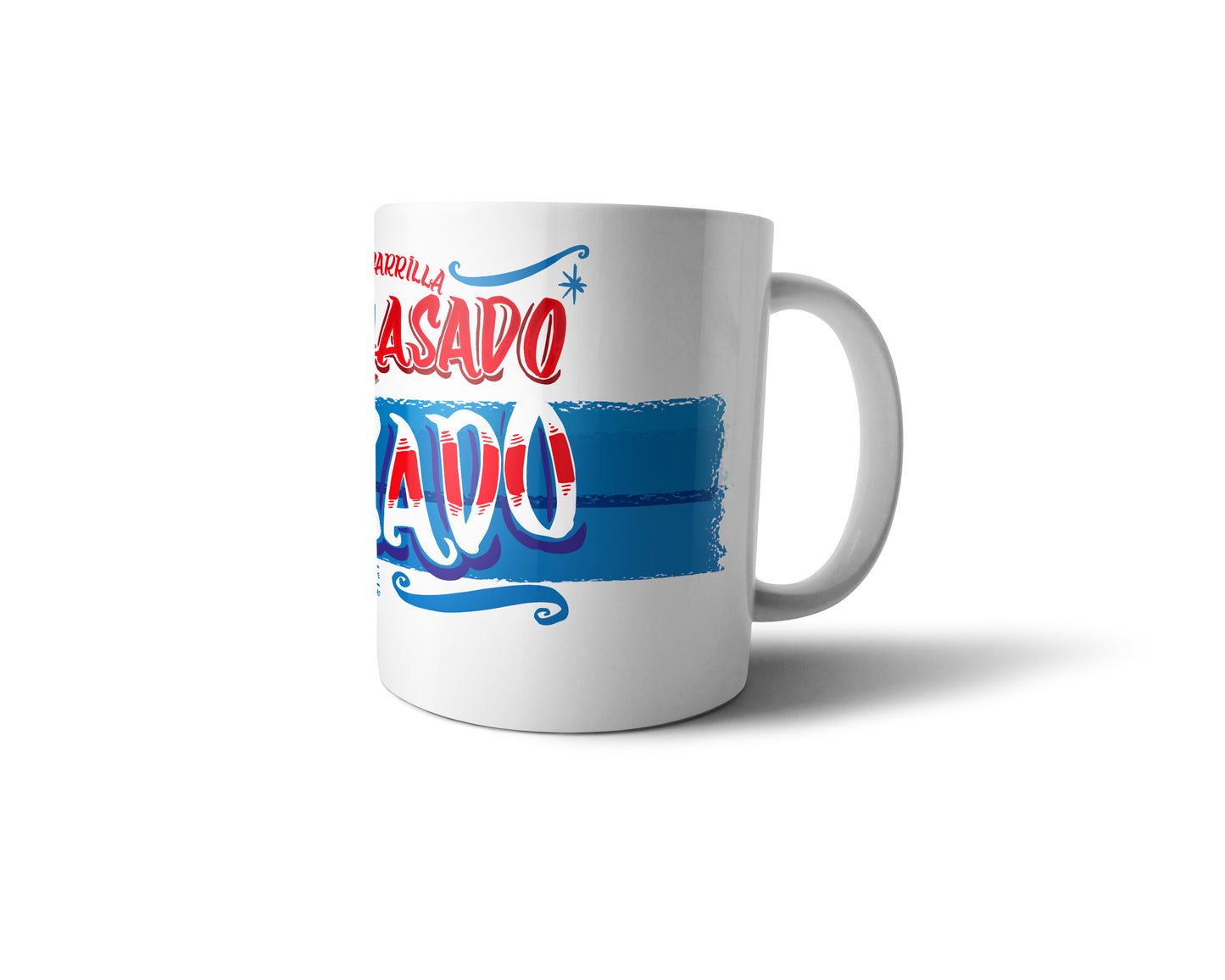 Tazón El rey del asado es Cruzado