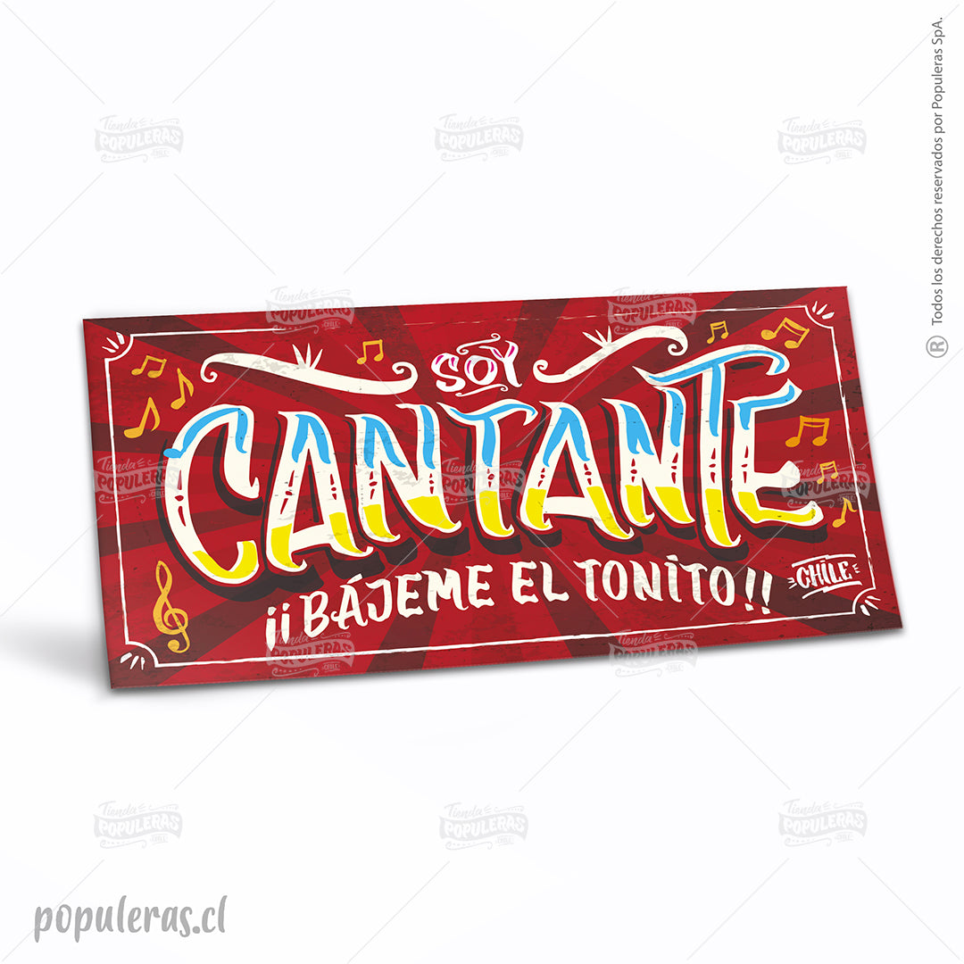 Cartel Soy Cantante
