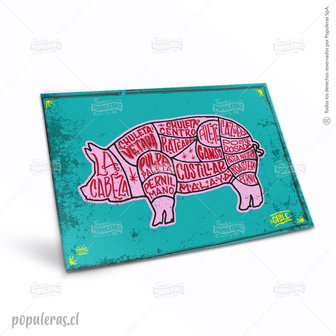 Cartel Corte Chancho