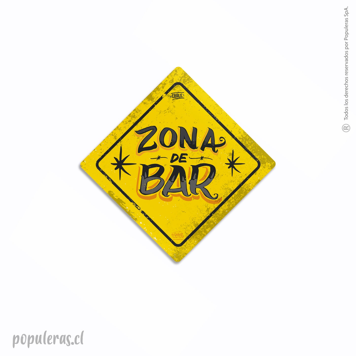 Magnético Señal Zona de Bar