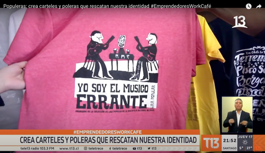 Populeras: crea carteles y poleras que rescatan nuestra identidad #EmprendedoresWorkCafé