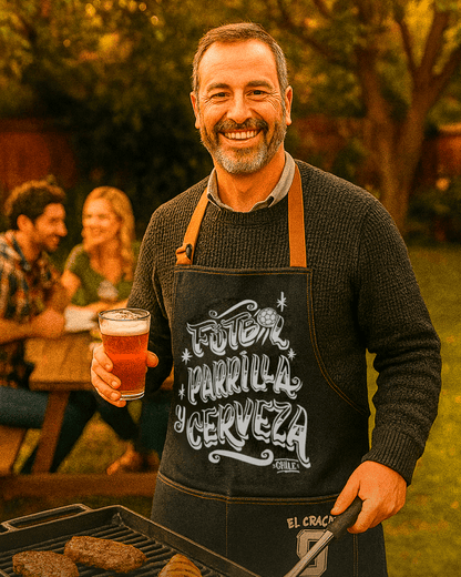 Pechera Fútbol, Parrilla y Cerveza - El Crack 9 de la parrilla