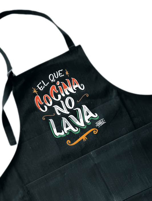 Pechera El que Cocina No Lava