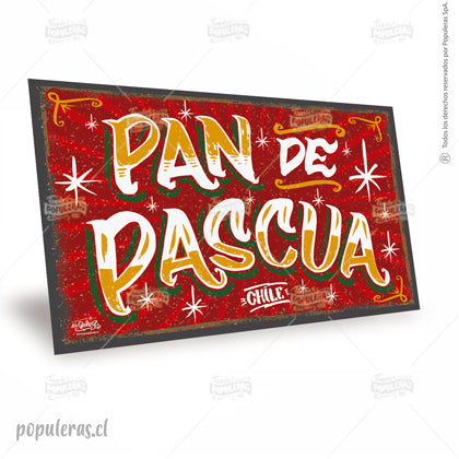 Cartel Pan de Pascua