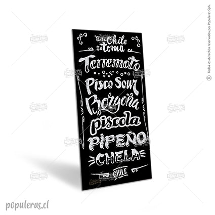 Cartel En Chile se Toma 2 - Populeras