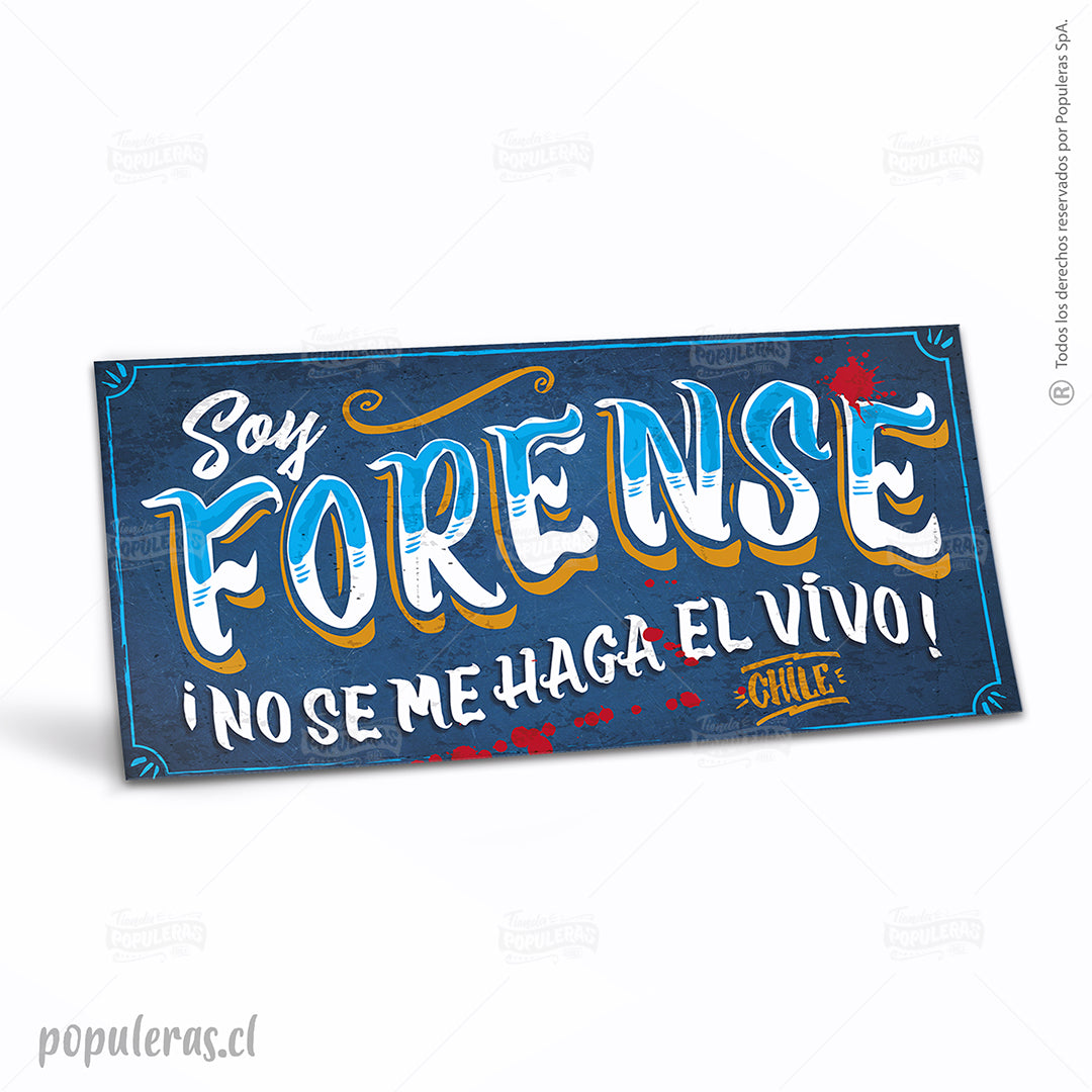 Cartel Soy Forense