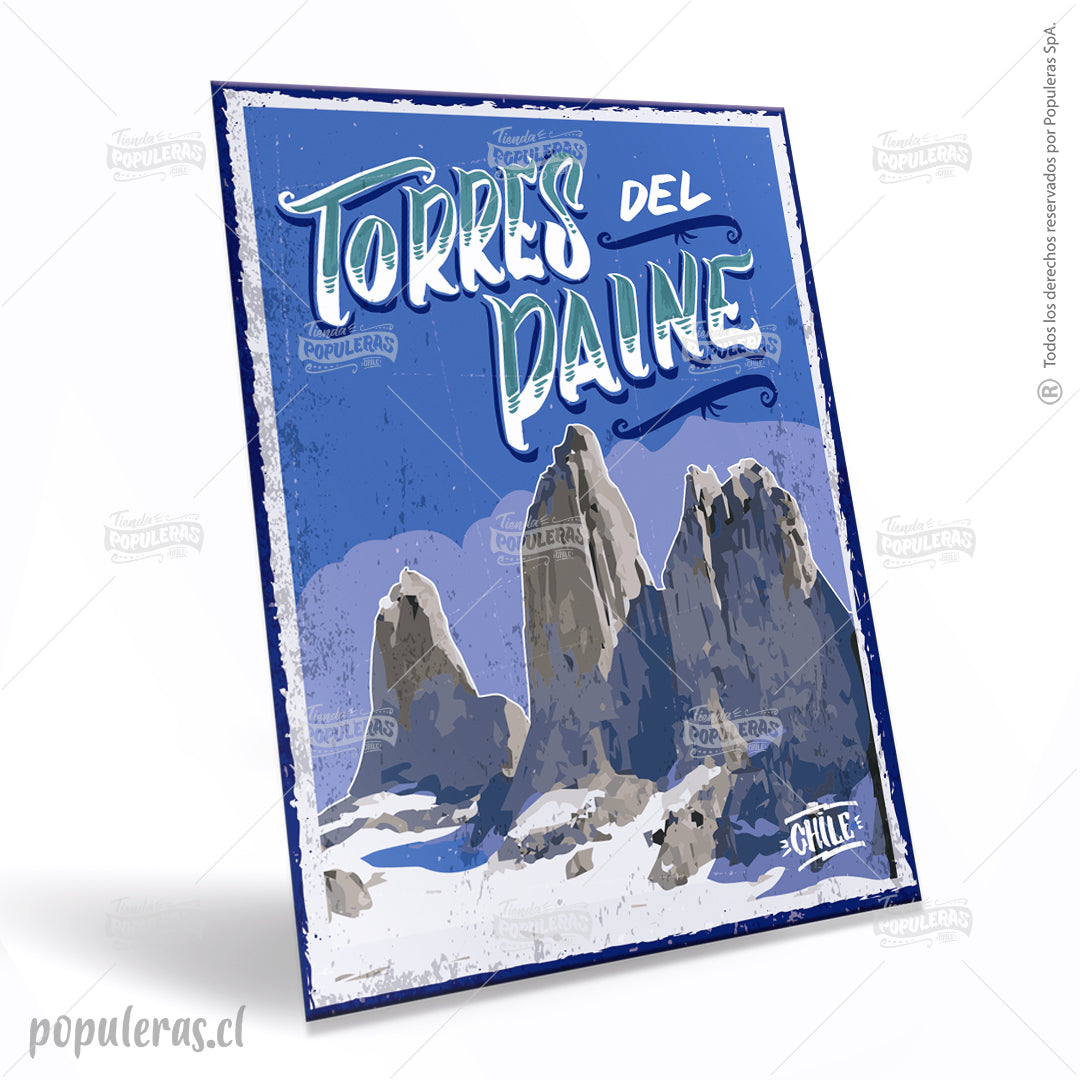 Cartel Torres del Paine