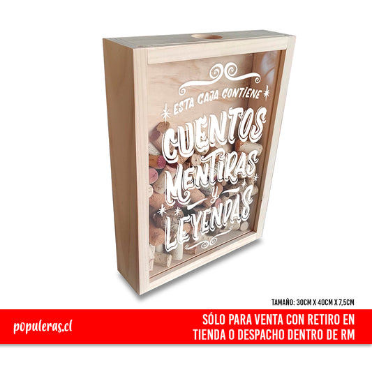 Caja guarda Corcho - Esta caja contiene ...