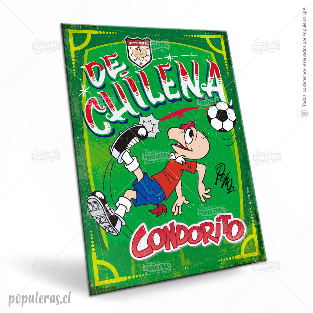 Cartel De Chilena - Condorito